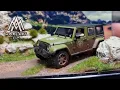 Must have Moreart Box Diorama Limited Edition! Weathered Jeep Wrangler with driver figure!