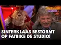 Lagu Sinterklaas rijdt dwars door muur de Vandaag Inside-studio in: ‘Kijk uit, aan de kant!!'