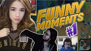 LOL FUNNY MOMENTS #1- STREAM FUNNY MOMENTS - Imaqtpie | Tobias Fate | GOSU | Doublelift | BOXBOX