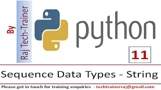 Python Tutorial - Part 11