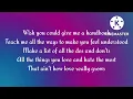 Sarah Kang feat. Nieman - Handbook Lyrics
