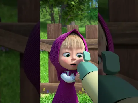 Kiedy skończył się szampon #Shorts #mashaandthebear #maszainiedźwiedź #SwędzącyProblem
