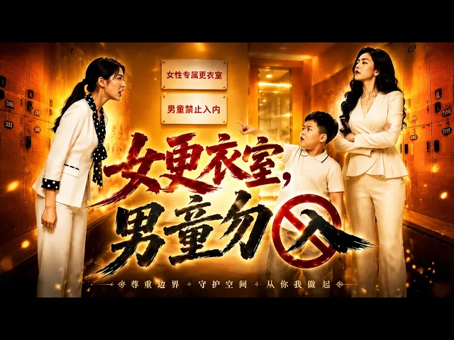 女更衣室,男童勿入