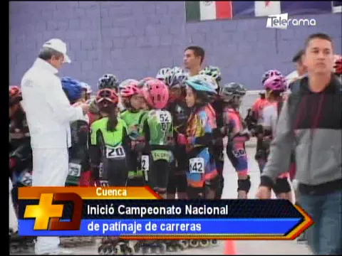 Inició campeonato nacional de patinaje de carreras