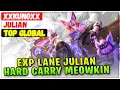 Download Lagu EXP Lane Julian Hard Carry Meowkin [ Top Global Julian ] XXKUNOXX - Mobile Legends Emblem And Build