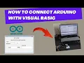 Connecting Arduino with Visual Basic VB NET Gas Leak Alarm Detector