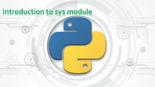 38 Complete Python Basics for Automation - Introduction to Python sys module