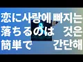 내가 먼저 반해서💜: Leina - 사랑에 빠지는 것은 간단해(Koi Ni Ochirunoha Kantan De) [가사/발음/한글 자막/해석]