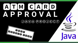 ATM Card Approval Project in java ATM Project In Java Java ATM Project Source Code DECODEIT