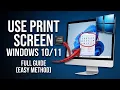 How to Use Print Screen on Windows 10 4 Easy Methods