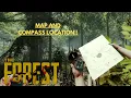 The forest MAP and COMPASS location VERY SIMPLE