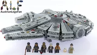 Lego Star Wars 75105 Millennium Falcon Speed Build
