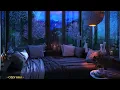 Go to Sleep w/ Rain Falling on Window | Relaxing Gentle Rain Sounds for Sleeping Problems, Insomnia