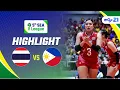 Thailand 3-1 Philippines | Highlight Women's SEA VLeague 2025 Leg 1 | Moji