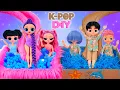 K-Pop Demon Hunters on Vacation: Fluffy and Cardboard Doll DIY Ideas