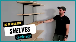 Easy DIY Shelves with Gelmar How to Install Brackets for Your Home