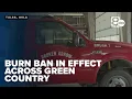 Burn ban in effect across Green Country as fire crews brace for wildfire risk