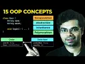 15 OOP Concepts Every Developer Should Know