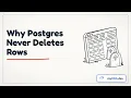 Understanding autovacuum why Postgres cleans up after itself