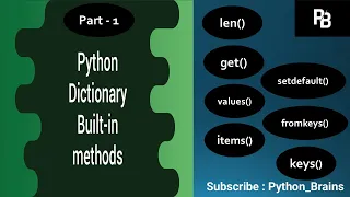 Python Series Session 23 Python Dictionary Dictionaries Functions Part 1 Class 11 CBSE CS