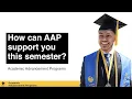How can AAP Support You this Semester