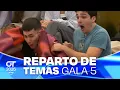 REPARTO de TEMAS | GALA 5 | OT 2025