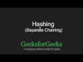 Hashing Set 2 Separate Chaining GeeksforGeeks
