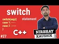 Switch Statement In C Syntax Flowchart With Example Explain In Hindi By Nirbhay Kaushik