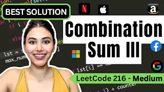 Combination Sum III - LeetCode 216