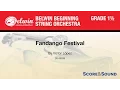 Fandango Festival by Victor Lopez - Score Sound