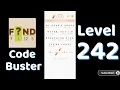Code Busters Level 242 Walkthrough All Puzzle Solutions Solutionguruji