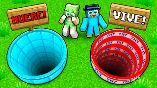 Escoge el TÚNEL CORRECTO en Minecraft!