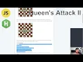 Medium Queen s Attack II Hackerrank javascript geometry chess
