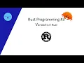 Rust Programming Rust variables