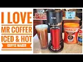 I LOVE Mr Coffee Iced Hot Coffee Maker HOW TO MAKE VANILLA ICED COFFEE