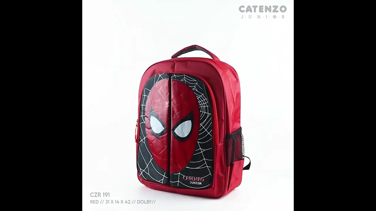 Review Tas Ransel Backpack Sekolah Anak SD Laki laki Transformer LED Superhero Import