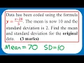 What Is Coding - Statistics Edexcel A Level and AS Maths