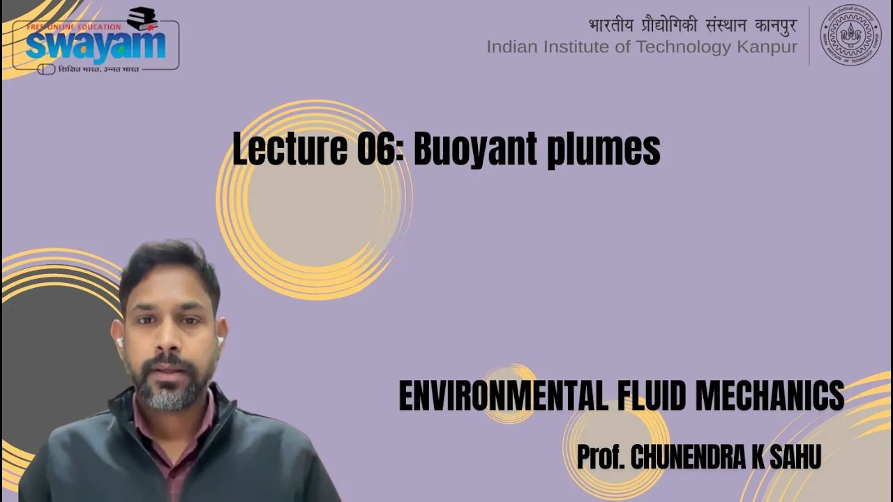 Lecture 06: Buoyant plumes