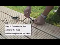 Techmar - How To Install Deck Lights Using Fixed Connector Cables