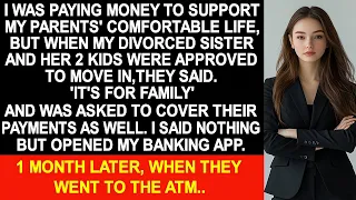 Paid living costs, but when my sister and her kids to move in, my parents demanded I pay double.