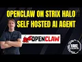OpenClaw on Strix Halo Self-Hosted AI Agent Setup 2026