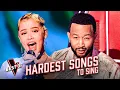 Download Lagu The Most DIFFICULT Songs to Sing in the Blind Auditions of The Voice