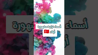 اسماء اولاد تركية مشهوره مع المعاني Turkey 