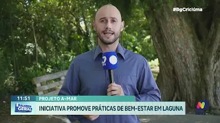 Projeto A-mar promove saúde e integração comunitária em Laguna