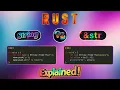 Mastering Strings in Rust String vs str Unicode and All the Magic Explained