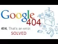 Error 404 page not found in Google Chrome solved with an easy way