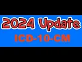 ICD-10-CM Update 2024