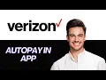 NEW How to Set Up AutoPay on Verizon App 2025 Save Money on Your Bill
