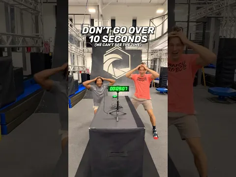 DON’T GO OVER 10 SECONDS BACKFLIP CHALLENGE 😱