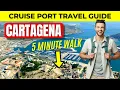 Cartagena Spain Cruise Port Guide - Roman Ruins Walkable Sights